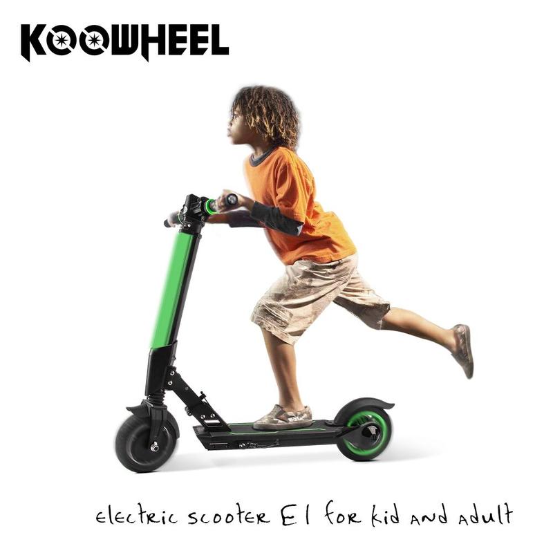 【瘋狂電鰻】 [現貨] KOOWHEEL 酷威 E1 Mini 破盤特價 最後幾台 售完為止 極光 電動滑板車