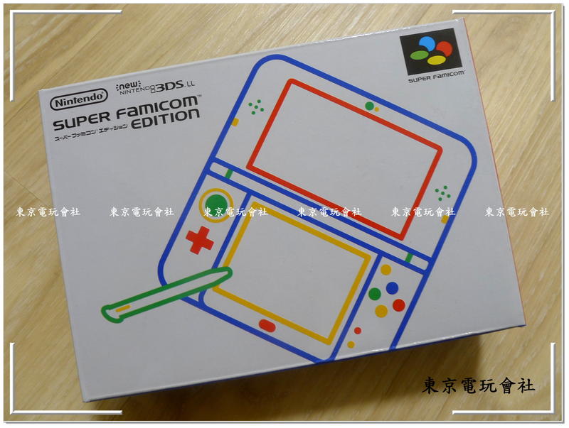 現貨(稀有限定)日本原裝『東京電玩會社』【3DS】NEW 3DS LL 主機超級