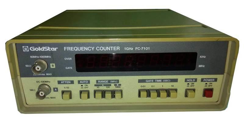 【攸仕得儀器】 GOLDSTAR FC-7101 Frequency Counter 計頻器