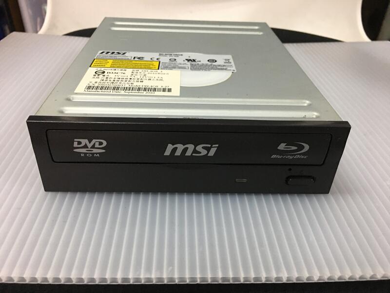 電腦雜貨店→ MSI微星DH-4OS 3藍光複合光碟機/BD-ROM 二手良品 $400  