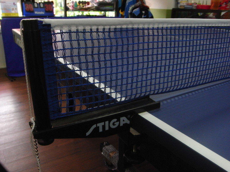 ★波爾桌球★ 全新STIGA比賽級藍色桌球網 (瑞典桌球第一品牌) 球網+網架