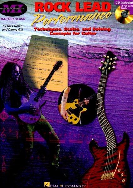 [ 反拍樂器 ] MI系列教材Rock Lead Performance 吉他教材含CD (免運費)
