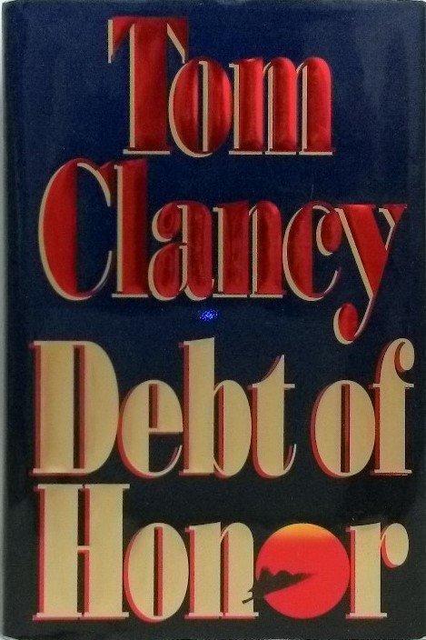 【吉兒圖書】精裝《Debt of Honor 美日開戰》美國暢銷軍事小說作家，Tom Clancy 湯姆·克蘭西名著