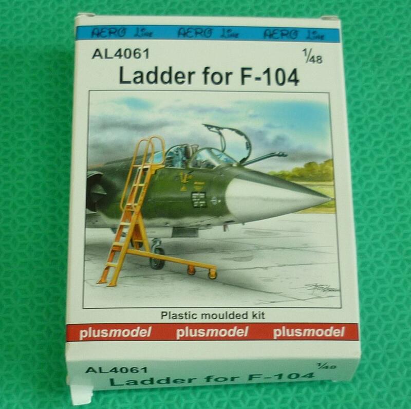 1/48~美國F-104各型戰鬥機的登機梯(射出成形材質)