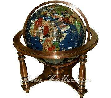寶石地球儀世界地圖天然玉石GT-220 | 露天市集| 全台最大的網路購物市集