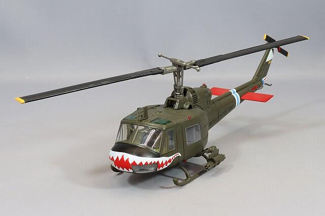 HM 1/72 HH1014 UH-1C 休伊直升機美國陸軍174航空連1970年越戰鯊魚嘴 