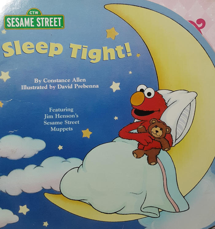 兒童英文繪本Sesame Street Sleep Tight!