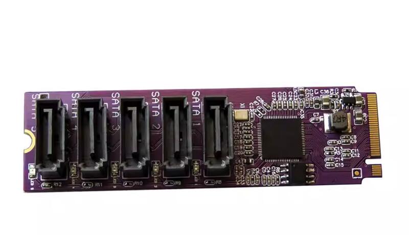 (讓您用多的PCIE插槽再多擴充5個SATA硬碟)PCIE的SATA擴充卡(解決主機板上SATA的插槽已插滿的問題)