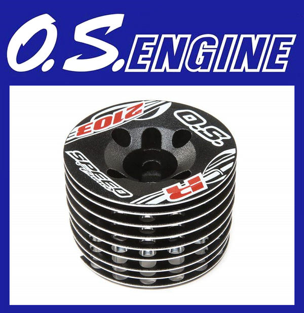 【引擎狂人】O.S. SPEED R2103 (引擎適用)【散熱頭 Ⓞ 汽缸蓋】2AY04000