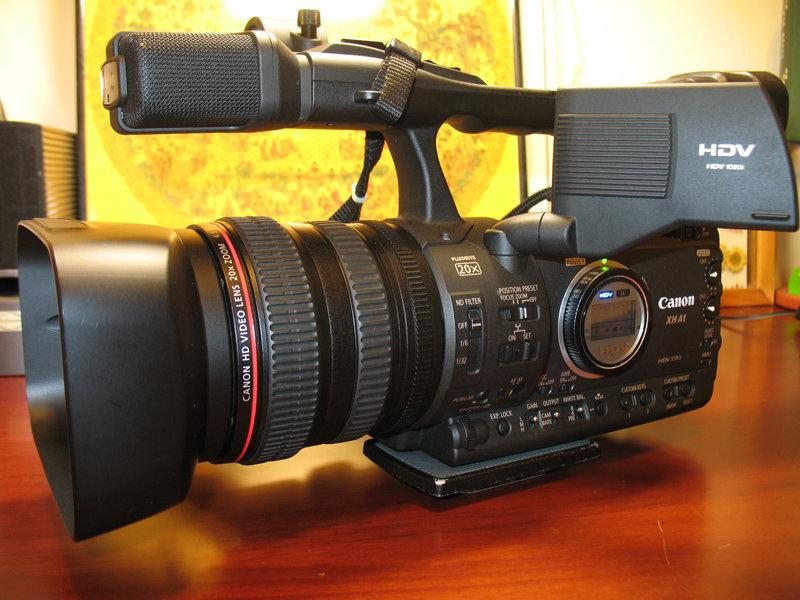 原廠公司貨Canon XH A1 HDV 高畫質1080i專業攝影機 F1.6大光圈少用如新