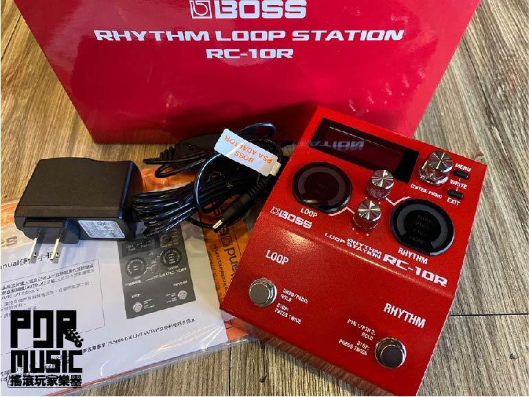 【搖滾玩家樂器】送變壓器 全新 公司貨 免運 BOSS RC-10R 歌曲循環錄音和鼓機 單顆 效果器 RC10R