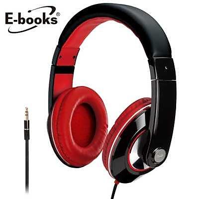 【文具通】E-books 中景 G4 魔幻美聲高音質全罩耳機黑 E-EPC054BK 