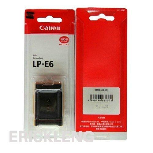 原廠Canon佳能LP-E6電池LC-E6座充電池5D 5D2 5D3 7D 60D 70D 6D 80D