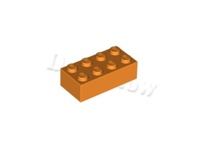 LEGO 樂高 橘色磚 【3001】4153827 Brick 2x4