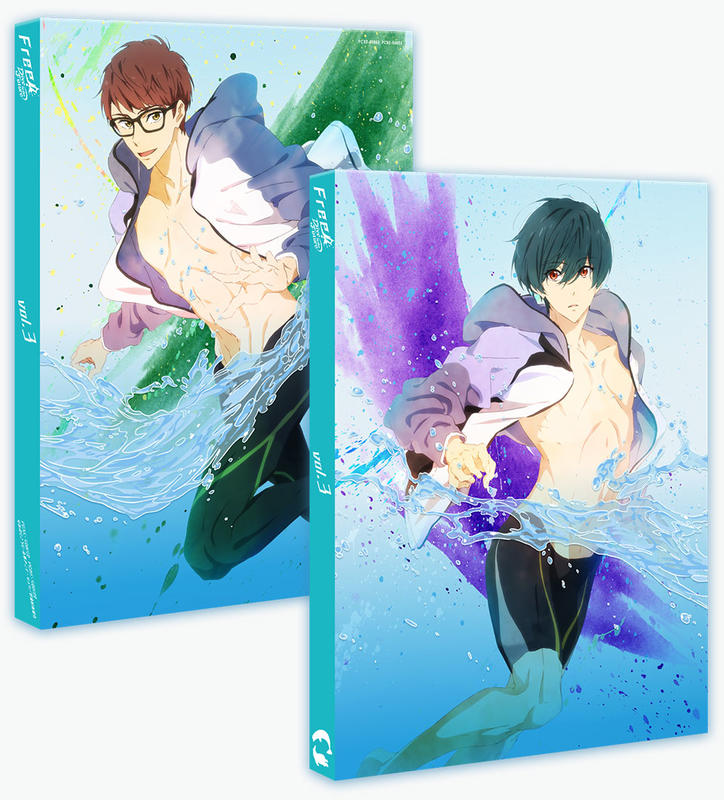 代訂)4988013206014 Free!第三期-Dive to the Future-(3) BD Blu-ray