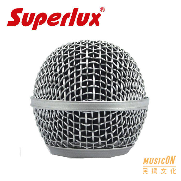 【民揚樂器】麥克風頭零件 Superlux 麥克風網頭 金屬網罩 Shure SM58/ BETA58/ 565SD可用
