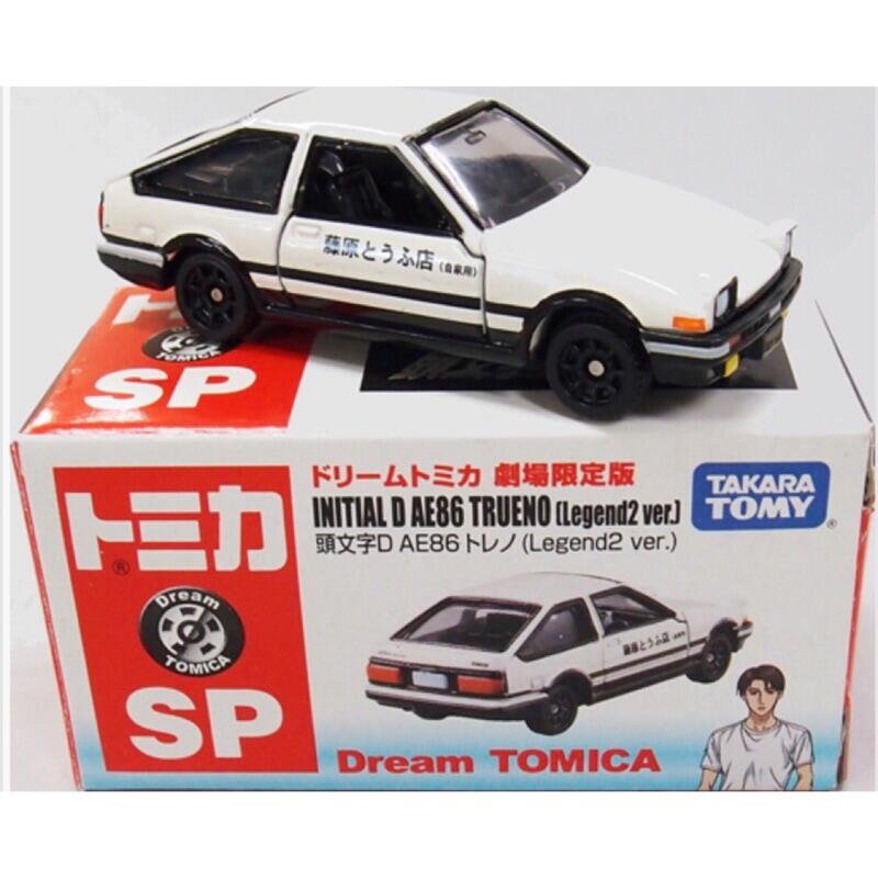 日版多美tomica sp 頭文字d 劇場版ae86 legend2 拓海白蓋| 露天市集