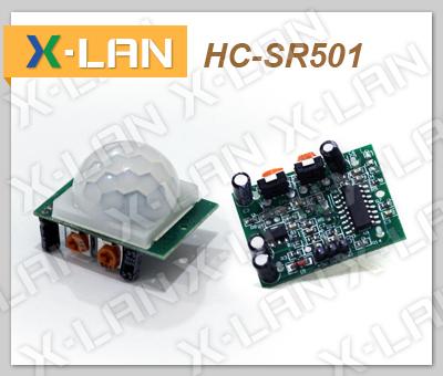 [X-LAN] Arduino HC-SR501 人體紅外線感應模組 PIR(附範例)