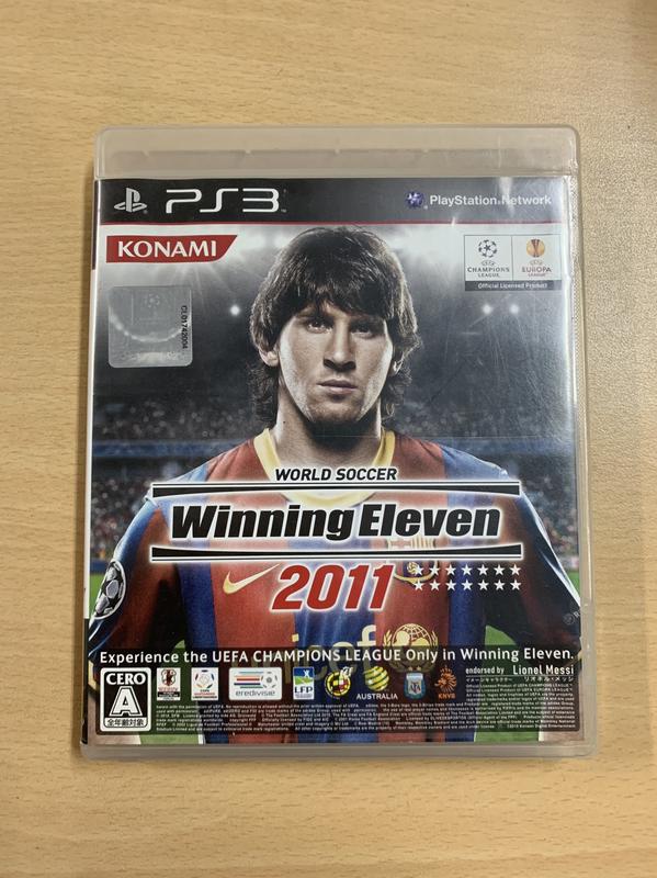 【飛力屋】PS3 Winning Eleven 2011 世界足球競賽2011 純日版 盒書完整 O43