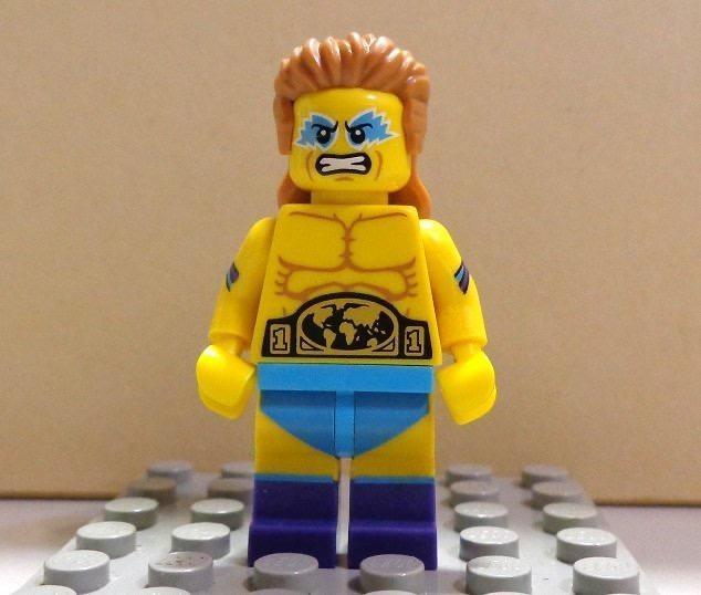 【LEGO樂高】71011抽抽樂系列人偶包15代 Wrestling Champion 摔角選手 摔角冠軍