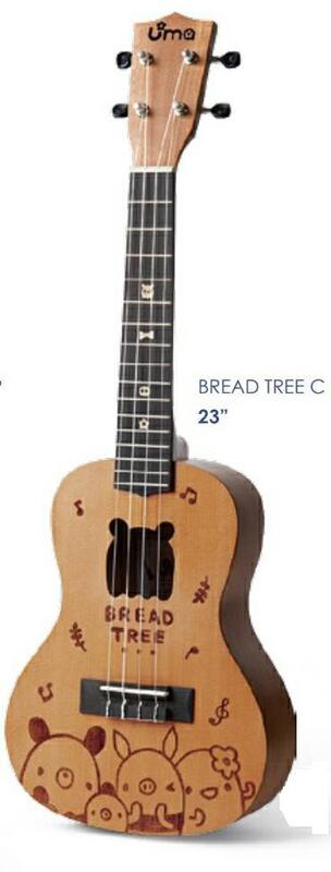 ＊吉他館＊UMA 麵包樹系列  BREAD TREE C 23吋 烏克麗麗