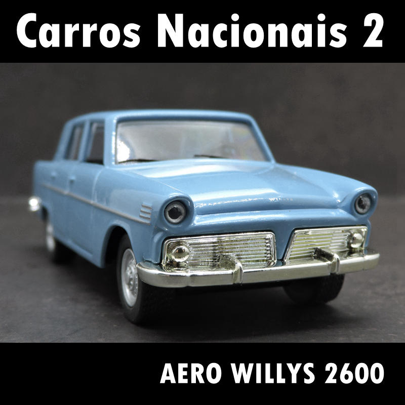 補貨中)1:43 合金模型迴力車 1965 AERO WILLYS 2600  威廉老爺車