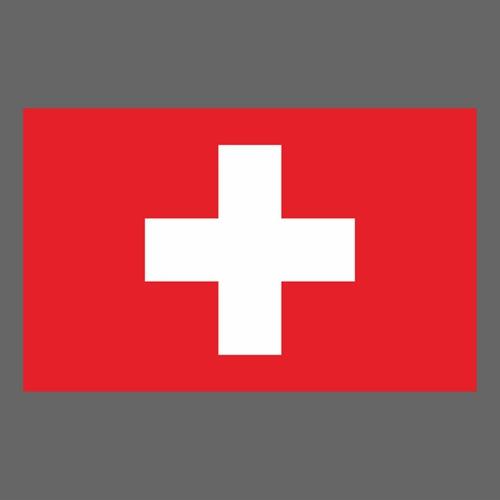 瑞士國旗 貼紙 59X92MM