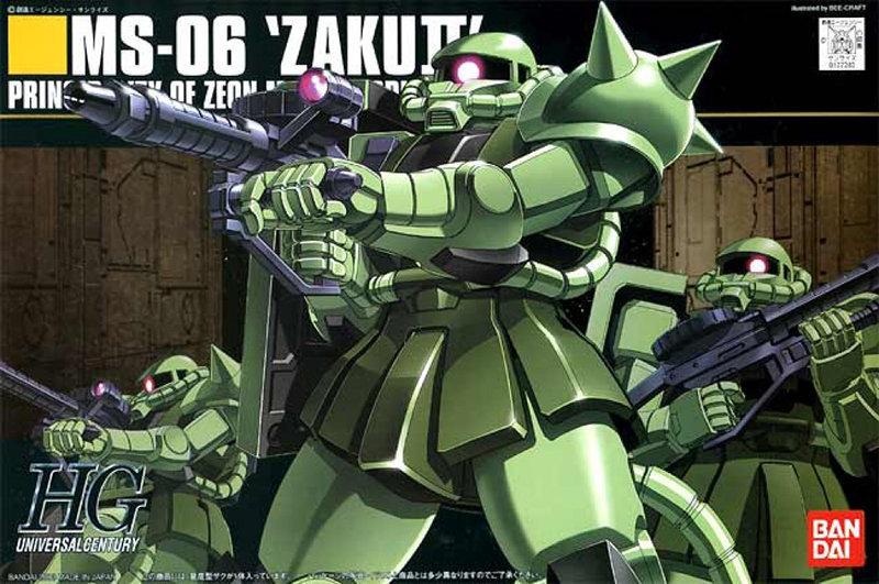 【模動王】BANDAI 鋼彈 HGUC 1/144 #040 MS-06 ZAKU II 量產型薩克 II 綠薩克 II