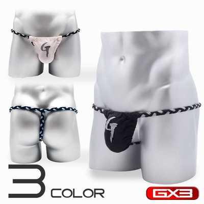 GX3 Fundoshi 六尺褌 日式丁字褲 內褲 G字款 深藍L號