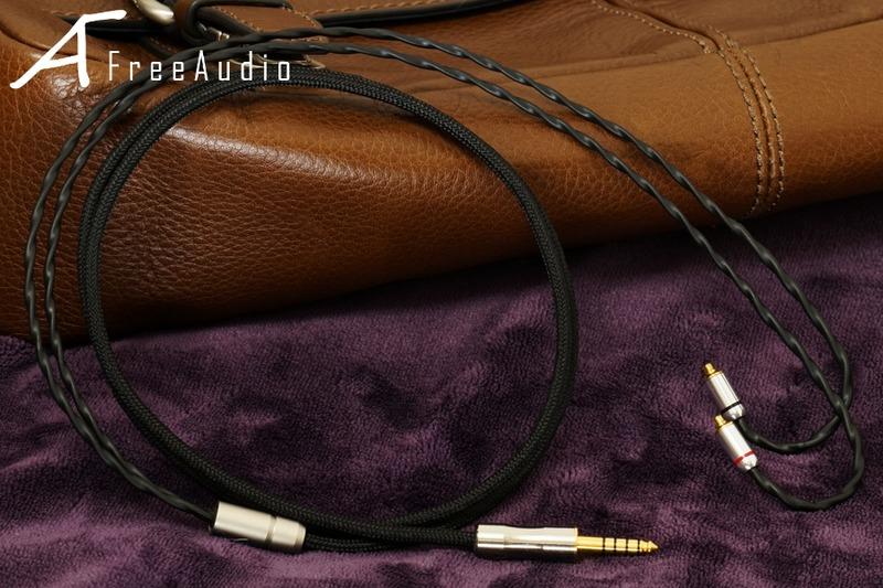 【FreeAudio】PRINCESS-R 4.4mm五級平衡隔離耳機升級線6N OCC鍍銀混絞MMCX插針