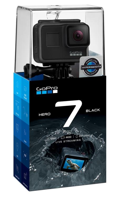 【犬爸美日精品】GoPro HERO7 Black 運動攝影機 4K60 黑潮上身 新一代運動王者 (下標前請先詢問)