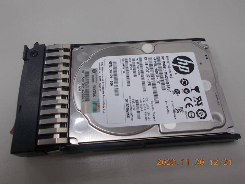 HP 507610-S21 500GB 6G Midline G6 G7 SAS Hard Drive