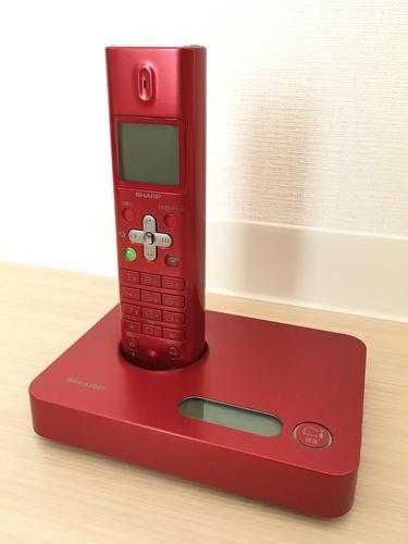 【全新】日本 SHARP JD-S10CW-R 紅色雙子機 2.4GHz 無線電話 附中文說明書