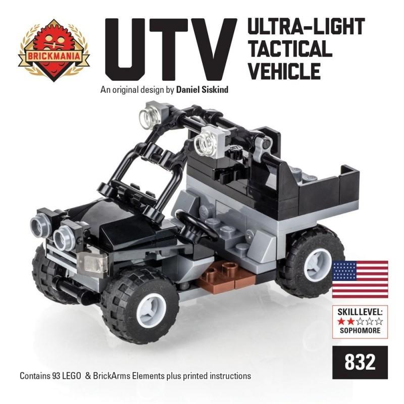 代訂[正版Lego樂高/Brickmania設計出品]現代美軍 超輕型越野戰術車輛 UTV
