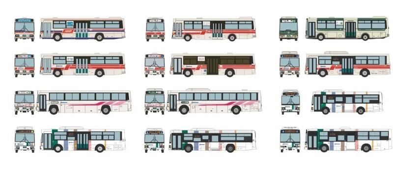 [暴走犬]日版 1月 預購 TOMYTEC 巴士系列 西鐵巴士 Special 一中盒12台未拆 N軌