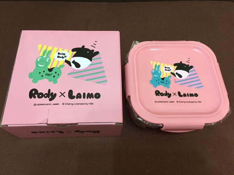 現貨 全新 Rody x Laimo 卡通款 耐熱玻璃保鮮盒 800ml ~台南市可面交