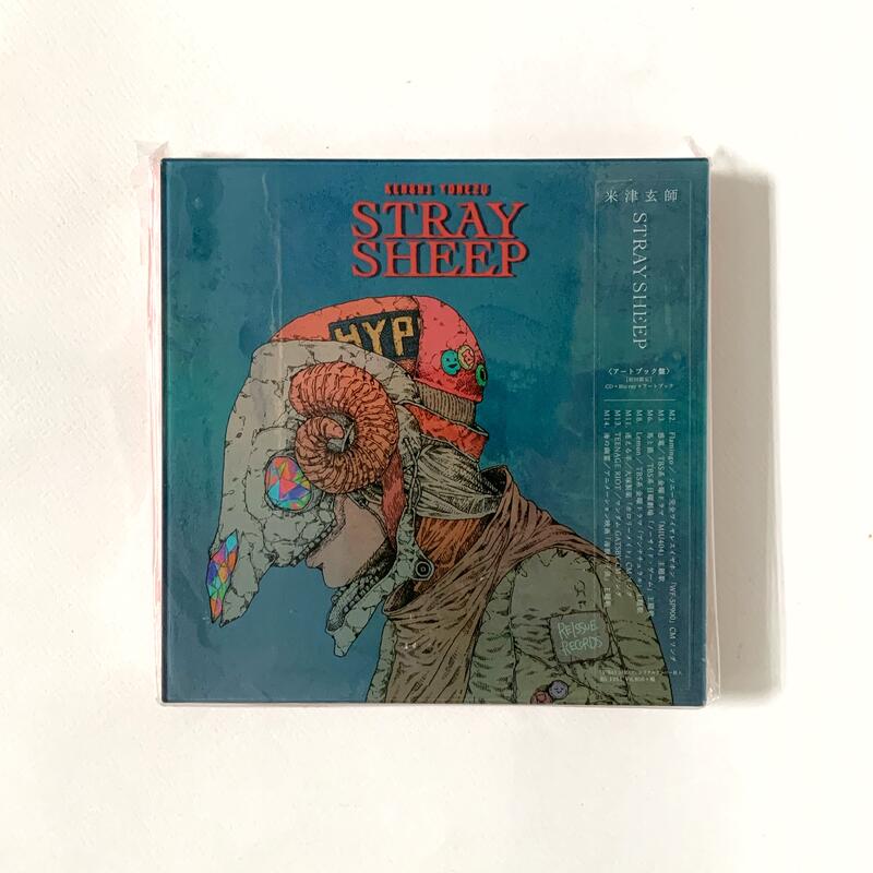 米津玄師STRAY SHEEP アートブック盤初回限定Blu-ray付き日版專輯 