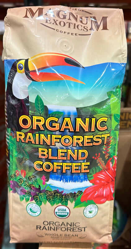 【小地方】代購COSTCO好市多商品：MAGNUM 熱帶雨林有機咖啡豆 907公克裝#676047