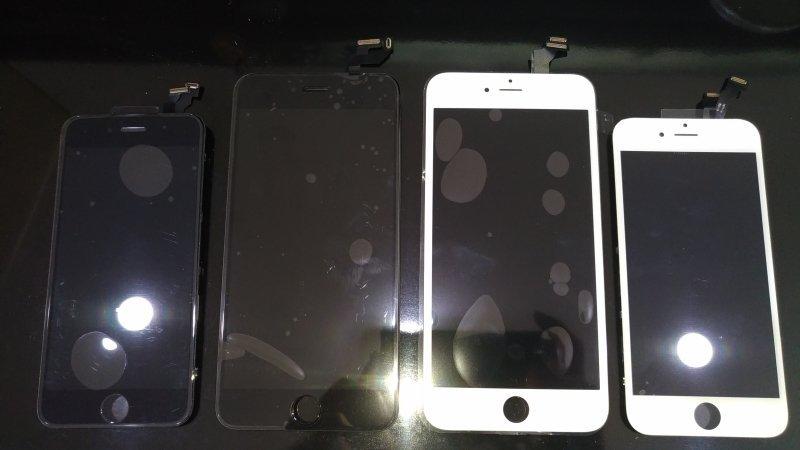 台中東區快速維修-iPhone 6 6P 6S 6SP 7 7P(液晶 總成+玻璃貼)泡水 破裂 摔機 觸控 無法充電