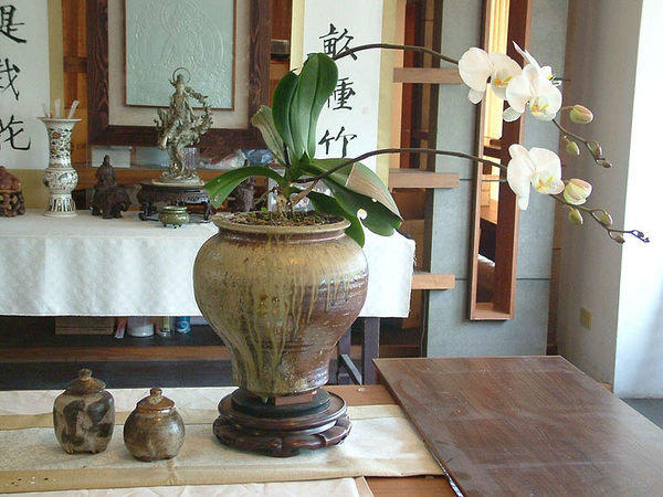 《 拾 德 》～精選柴窯名家作品---自然釉花壺