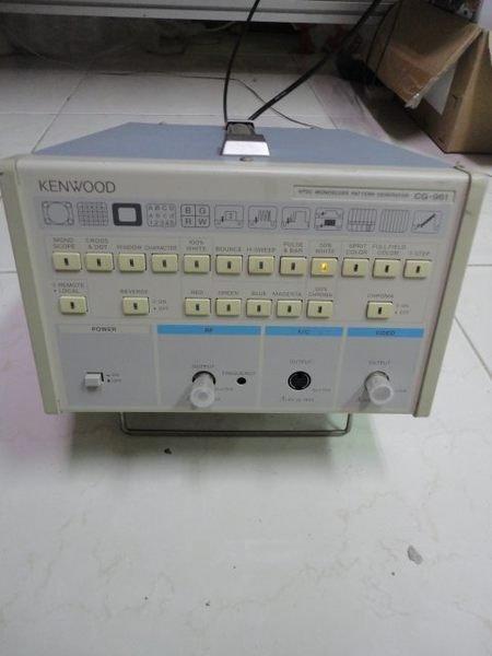 日本KENWOOD PATTERN GENERATOR圖像產生器 型號:CG-961