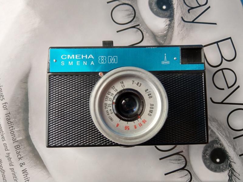 [二手]LOMO 蘇聯 SMENA 8M 相機 炫藍版 含皮套 含運