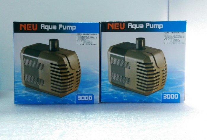 ＊海葵達人＊台灣製RIO NEU Aqua Pump內置強力沉水馬達A3000淡水.海水適用(3000L/H)
