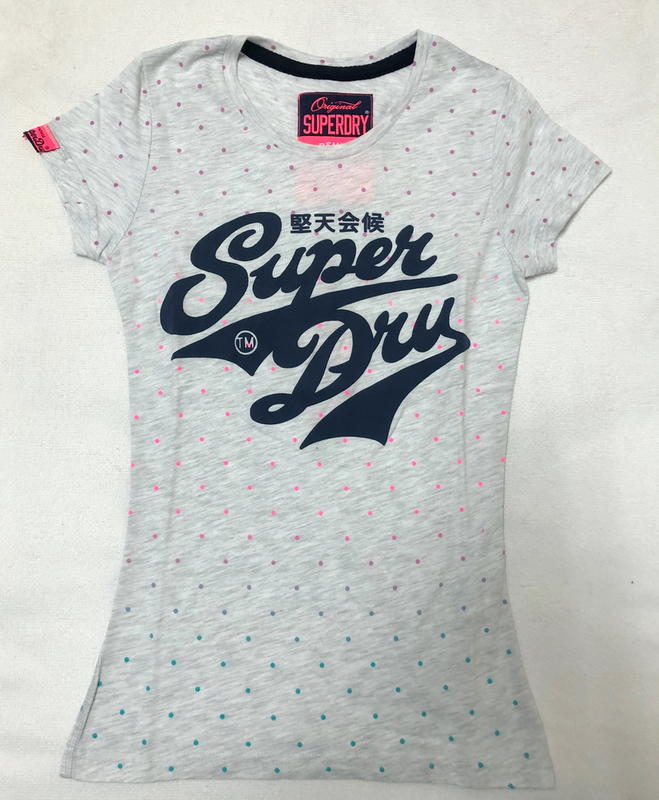 專櫃價不到3折 真品 SUPERDRY 極度乾燥 T-shirt ~台南市可面交