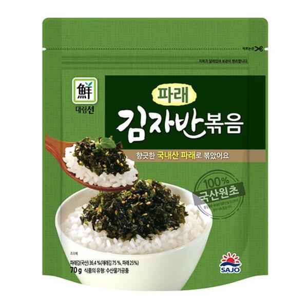 【首爾先生mrseoul2】韓國 SAJO 思潮 哈海苔酥 炒海苔(原味) 70g
