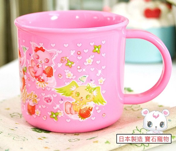 【Mini  Young】日本製造 三麗鷗 寶石寵物 兒童水杯