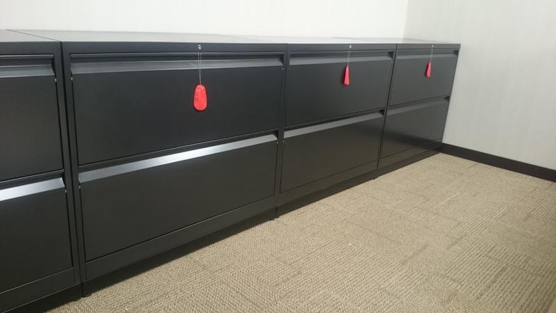 OA辦公家具 P型抽屜兩層式鐵櫃(新竹以北免運費)