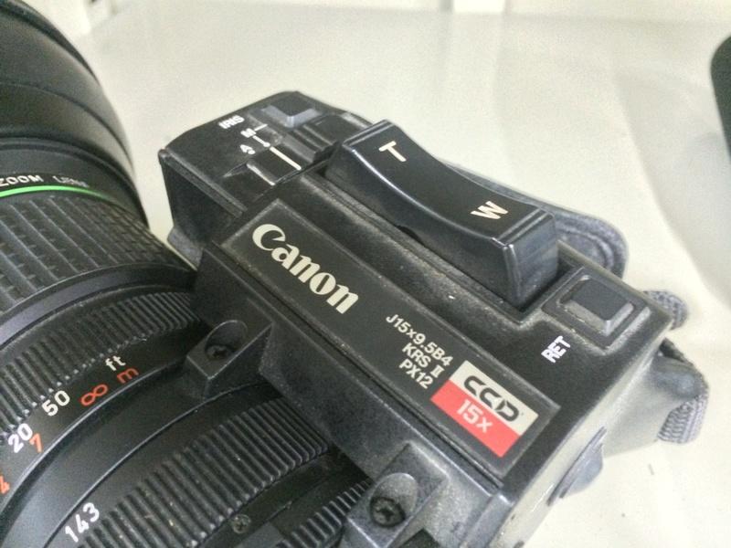 Canon TV Zoom Lens 9.5-143mm 1:1.8 J15x9.5B4 KBS PX12 攝影機鏡頭