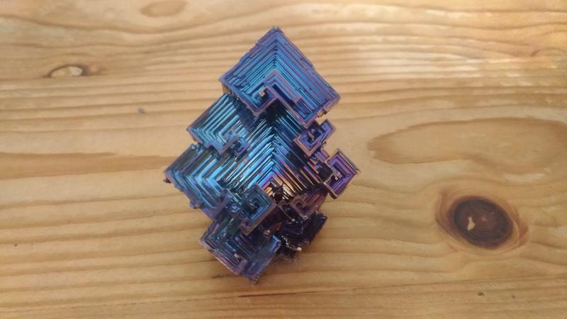 高品質精選鉍晶體 Bismuth Crystal
