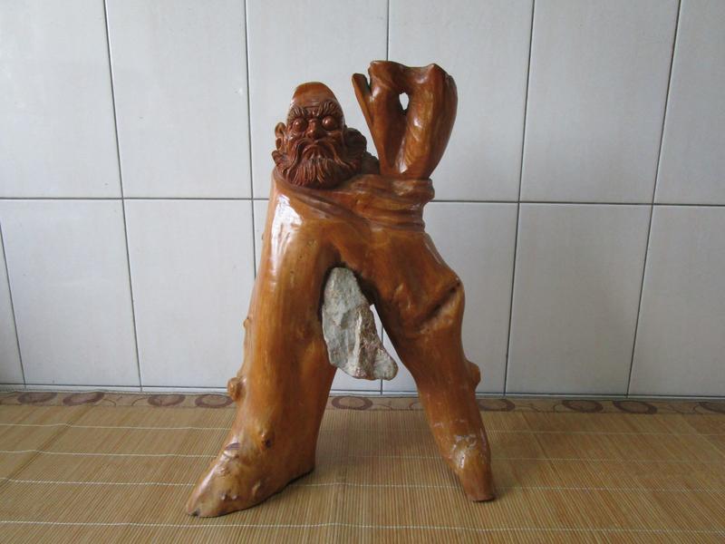 隨形木雕 鍾馗 5.8公斤 (自取)